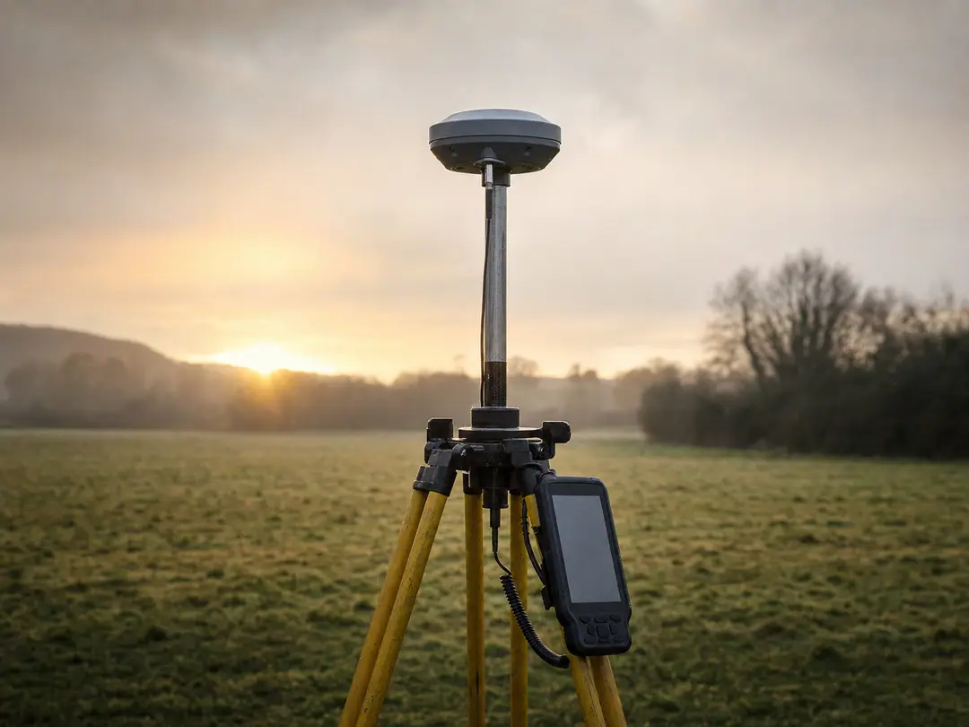 GNSS base station and RTK rover