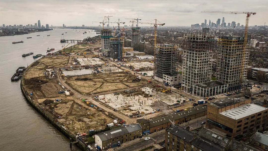 Aerial view, London & South East