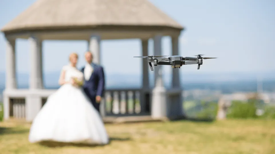 Drone wedding photography 10 min