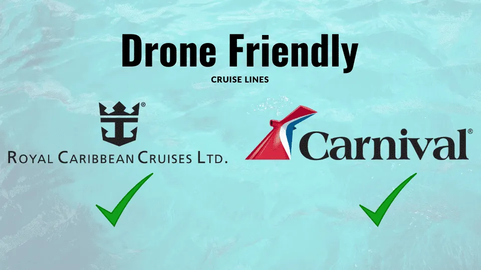 drone friendly Cruise Lines